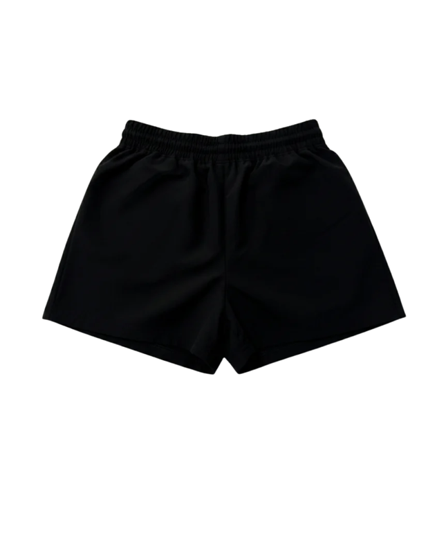 Alo Yoga Black Drawstring Activewear Sports Shorts