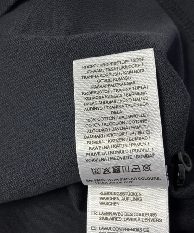 GANT Navy blue Slim Fit Cotton Polo Shirt