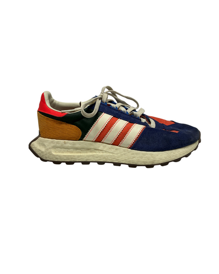 Adidas ZX 500 Boost Retro Trainers | Multicolor Navy & Red | EU 42.5