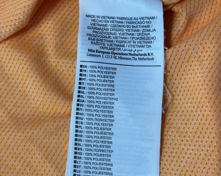 Nike Orange Dri-FIT Running Sports T-Shirt