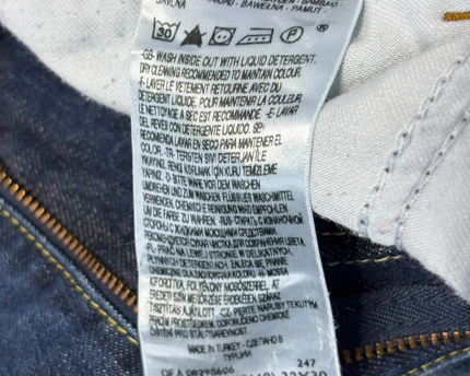 Levi's Blue 506 Standard Straight Leg Jeans
