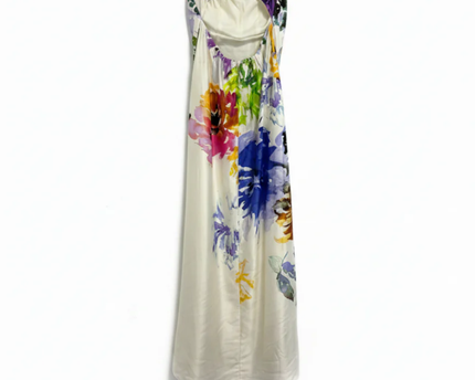 Nicole Miller Multicolor Floral Maxi Dress