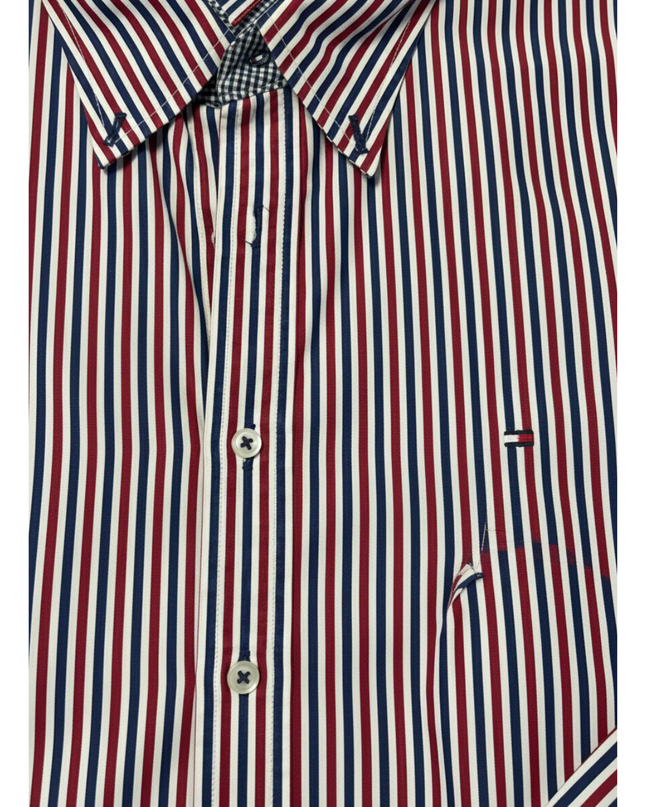 Tommy Hilfiger Multicolor Striped Custom Fit Shirt