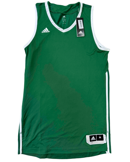 Adidas Green & White Basketball Jersey - S | With Tags