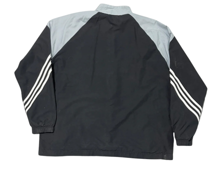 Adidas Black Two-Tone Performance Windbreaker Track Jacket