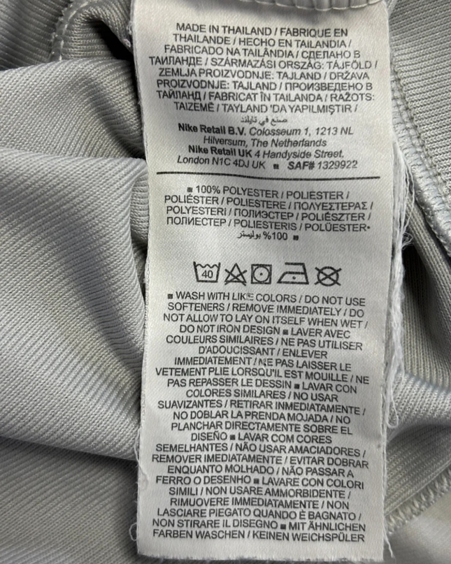 Nike Grey Tottenham Hotspur Zip-Up Hoodie