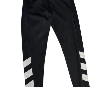 Adidas Black Trefoil Stripe Track Pants