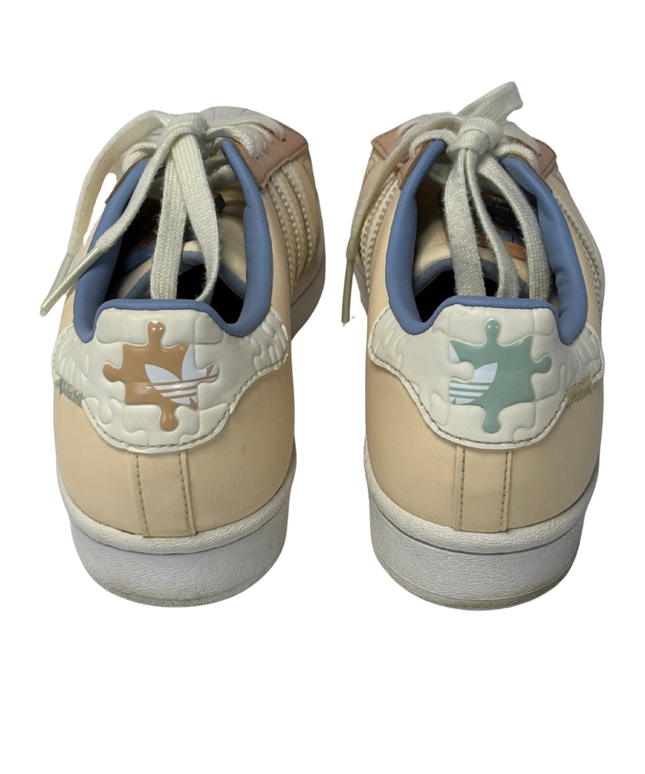 Adidas Superstar Puzzle Shell Toe Sneakers | Beige | EU 37⅓