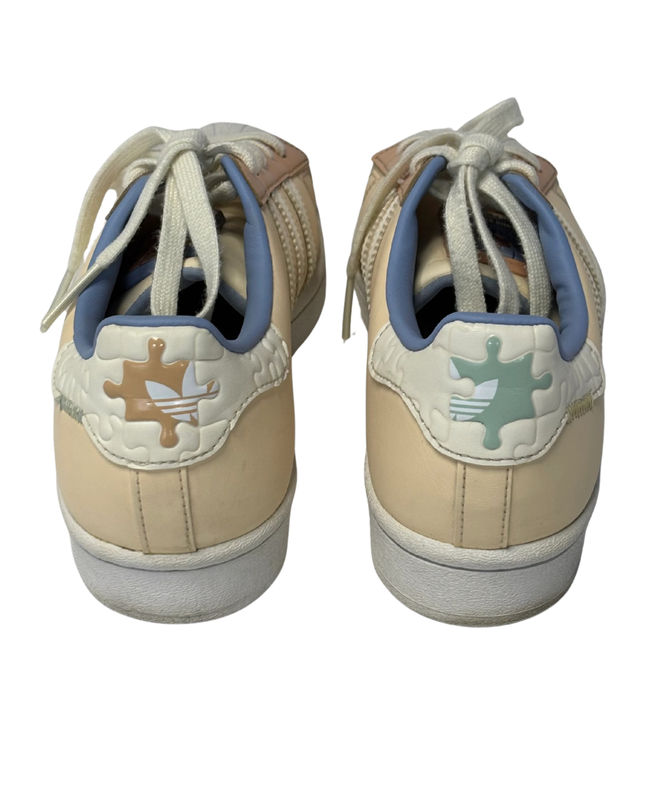 Adidas Superstar Puzzle Shell Toe Sneakers | Beige | EU 37⅓