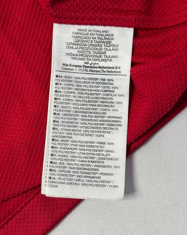Nike Red Arsenal 2011/12 125th Anniversary Home Jersey