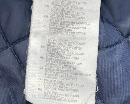 Carhartt Blue Clash Parka Hooded Jacket