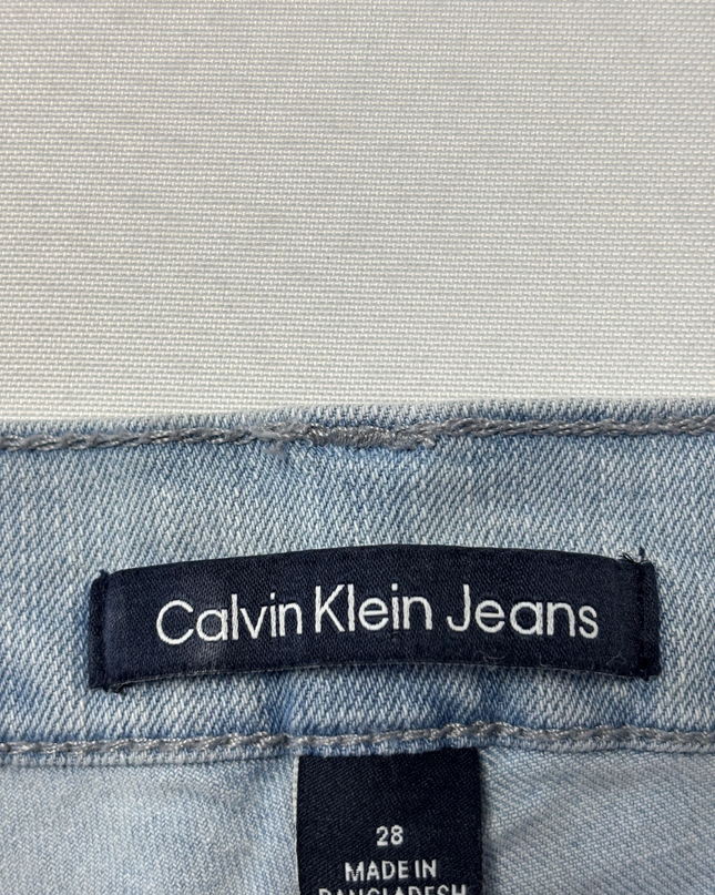 Calvin Klein Jeans Light Blue Denim Shorts