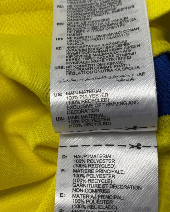Al Nassr Ronaldo 7 Yellow Football Jersey