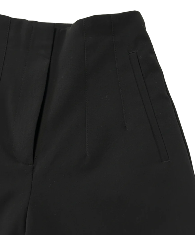 Zara Black High-Waisted Tailored Trousers