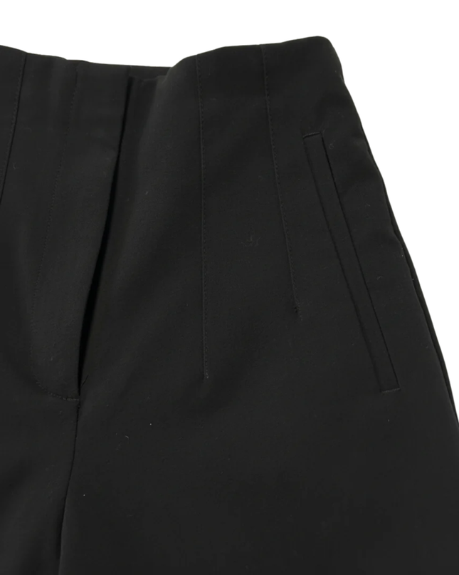 Zara Black High-Waisted Tailored Trousers
