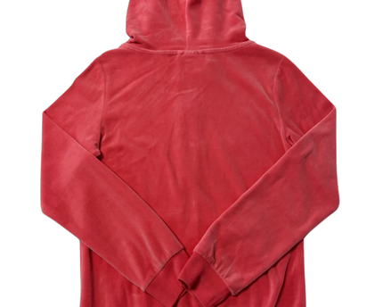 Puma Coral Velour Full-Zip Hoodie