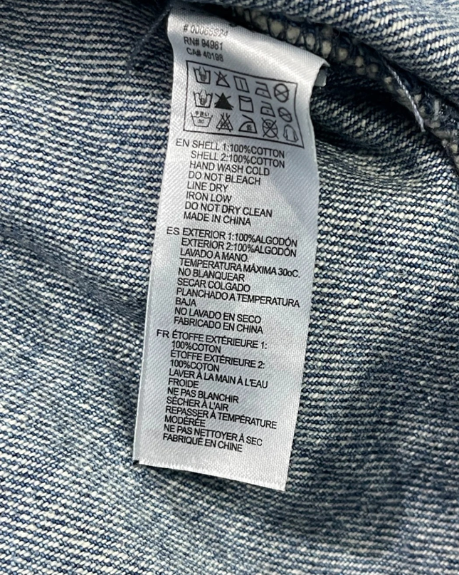 Forever 21 Blue Mickey Mouse Graphic Denim Jacket