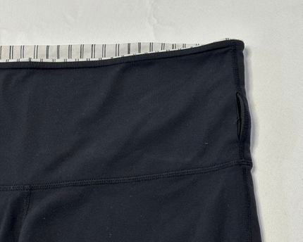 Lululemon Black High-Rise Wide-Leg Crop Leggings