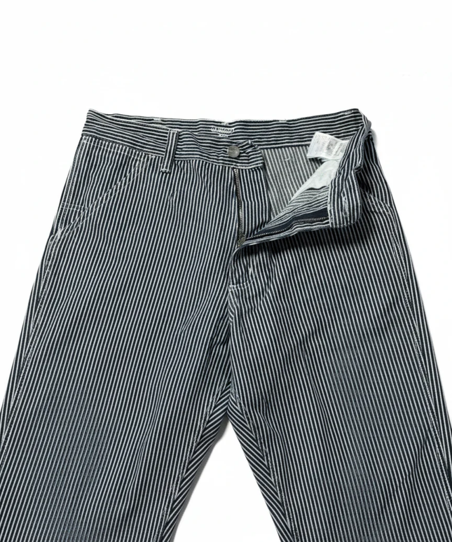 Carhartt WIP Blue Hickory Stripe Single Knee Workwear Pants