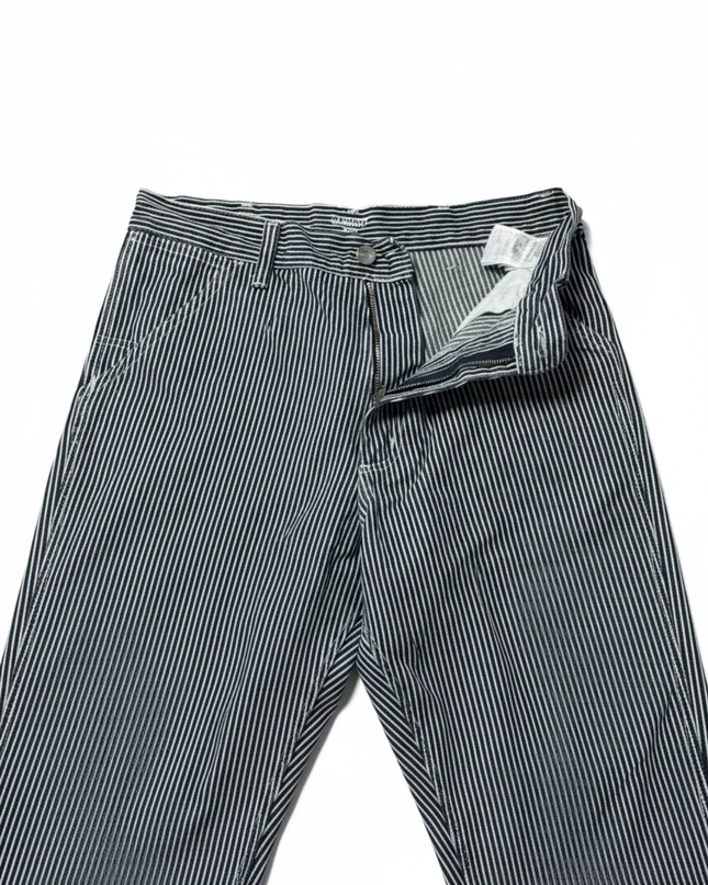 Carhartt WIP Blue Hickory Stripe Single Knee Workwear Pants
