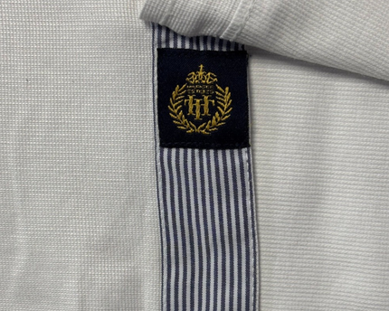 Tommy Hilfiger White Long Sleeve Button-Down Shirt