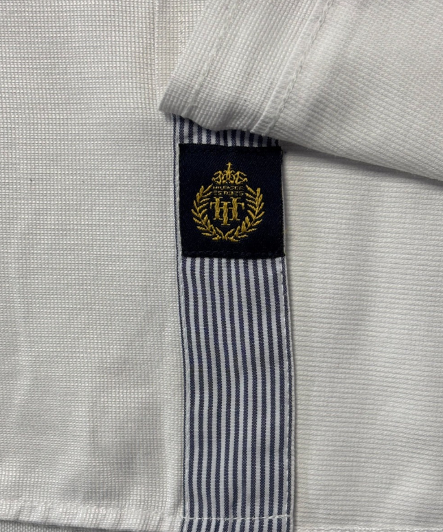 Tommy Hilfiger White Long Sleeve Button-Down Shirt