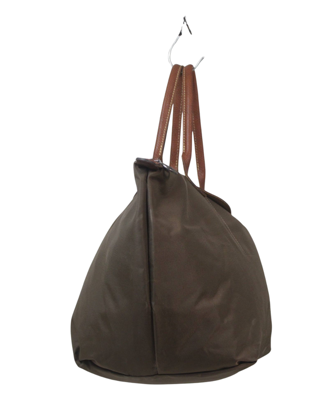 Longchamp Brown Le Pliage Large Tote Bag