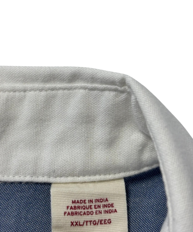 Levi's White Slim Fit Cotton Button-Down Shirt