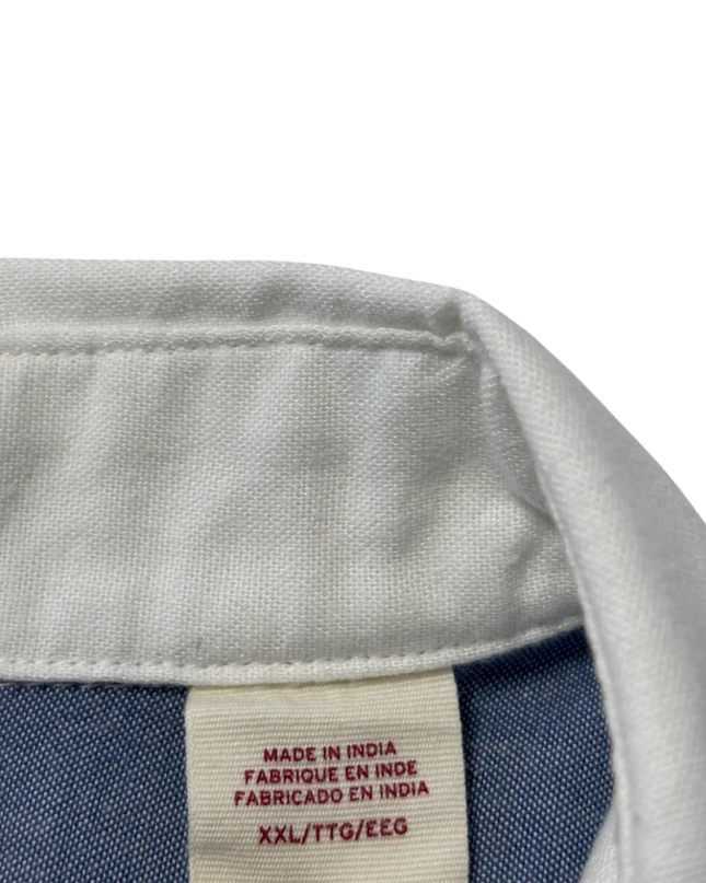 Levi's White Slim Fit Cotton Button-Down Shirt