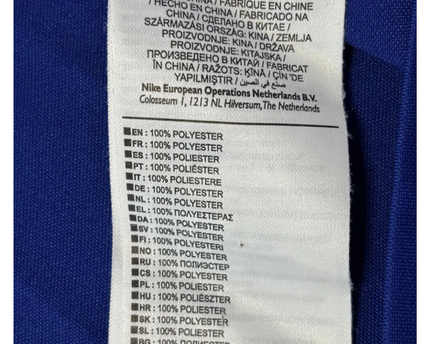 Nike Golf Blue Tour Performance Sports Polo