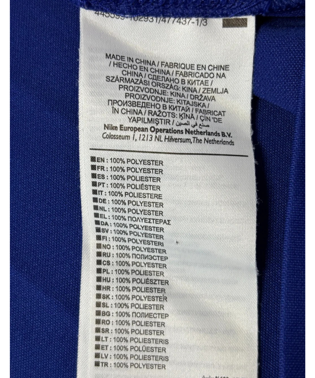 Nike Golf Blue Tour Performance Sports Polo