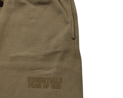 Fear of God Essentials Brown Fleece Lounge Shorts