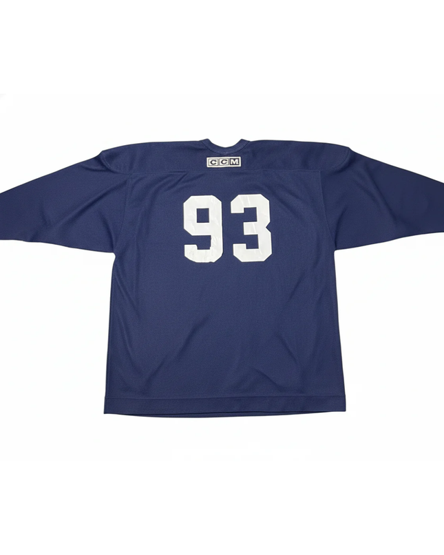 CCM Blue Toronto Maple Leafs Doug Gilmour #93 Vintage Hockey Jersey
