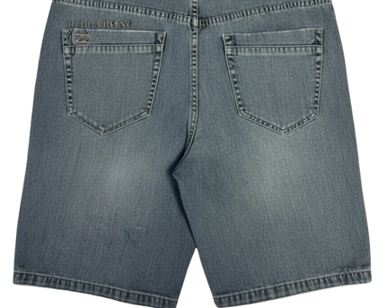 Billabong Blue Denim Relaxed Fit Shorts