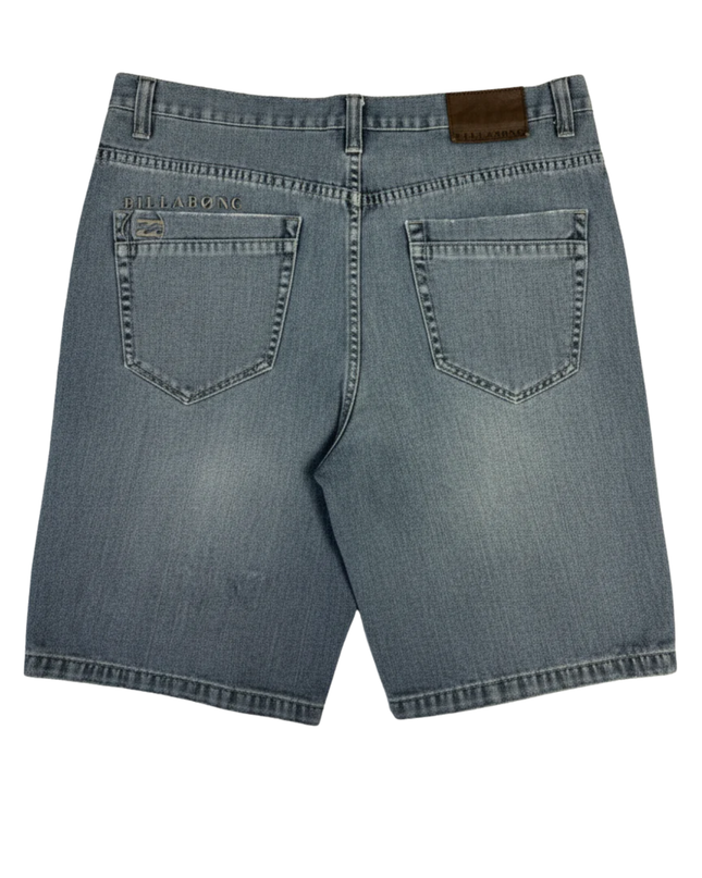 Billabong Blue Denim Relaxed Fit Shorts
