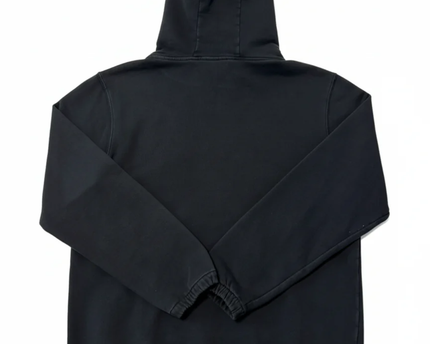 LES BENJAMINS Black Graphic Print Hoodie