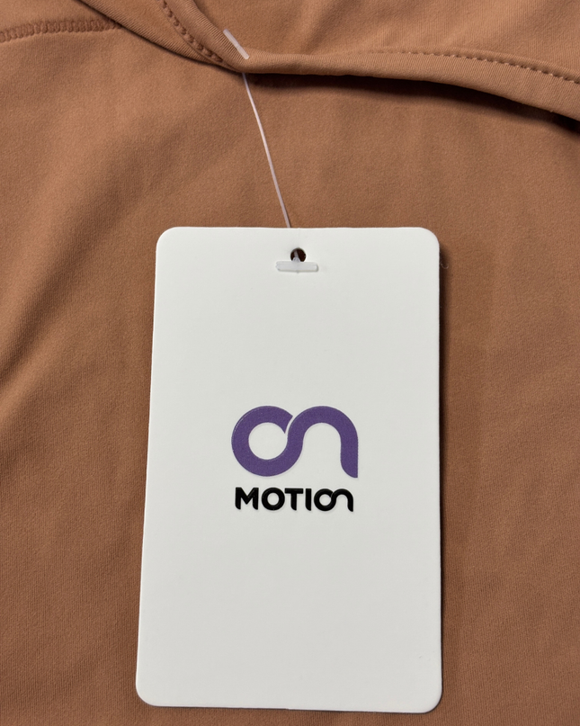 MOTION Brown Performance Tank Top