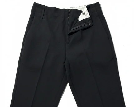 Zara Black Tailored Straight-Leg Trousers