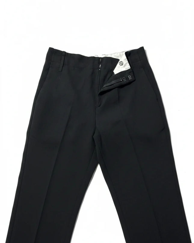 Zara Black Tailored Straight-Leg Trousers