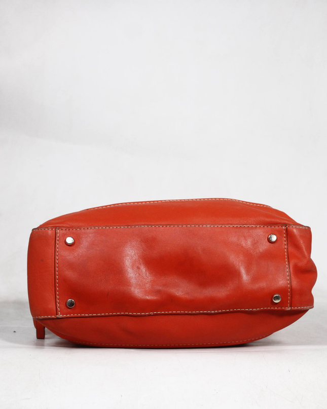 Kate Spade Orange Leather Satchel Bag