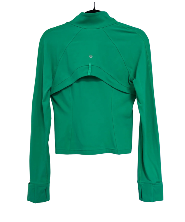 Lululemon Green Cropped Define Jacket
