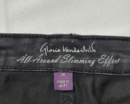 Gloria Vanderbilt Black All-Around Slimming Effect Jeans