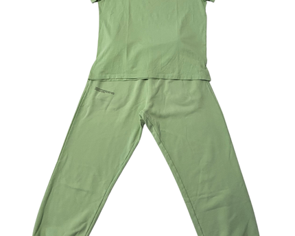 PANGAIA Green Organic Cotton T-Shirt and Joggers Set
