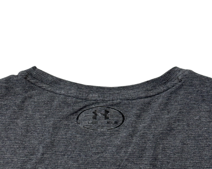 Under Armour Grey HeatGear Loose Fit Sports T-Shirt
