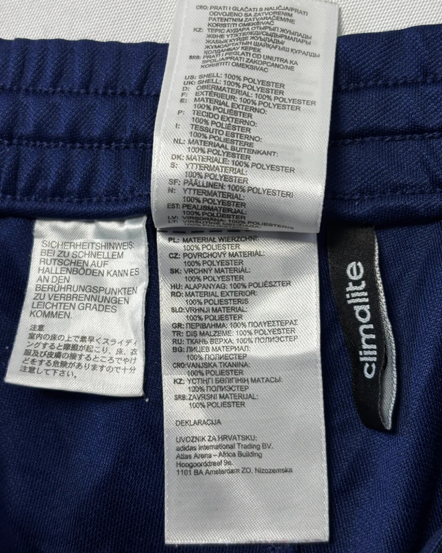 Adidas Navy Climalite Training Track Pants