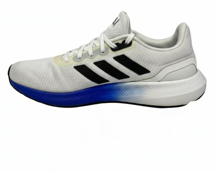 Adidas White/Blue Men's Athletic Running Sneakers