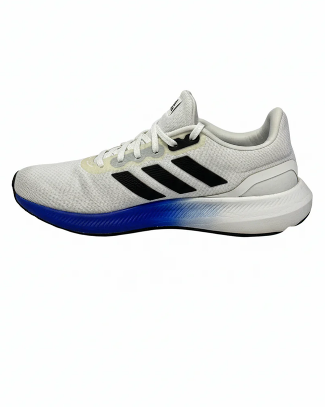 Adidas White/Blue Men's Athletic Running Sneakers