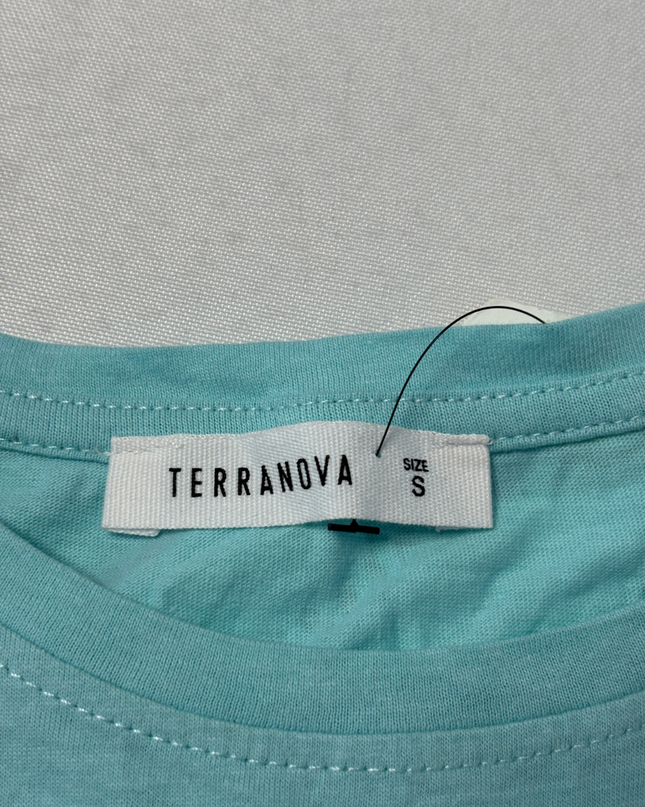 Terranova Light Blue Longline Crew Neck T-Shirt