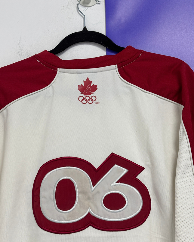 HBC Official Team Canada 2006 Olympic Red/White Jersey