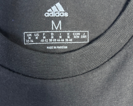 Adidas Black Graphic Logo Short Sleeve T-Shirt